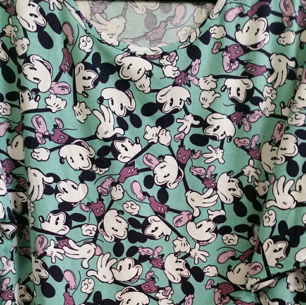 Angry mickey Irma